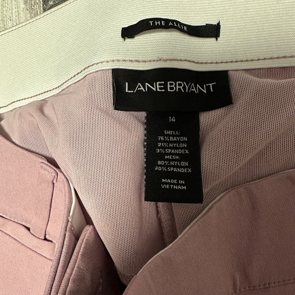 *LANE BRYANT* Plus Lt. Purple x Pearl The Allie Skinny Ankle Pants Size 14 - Picture 6 of 8